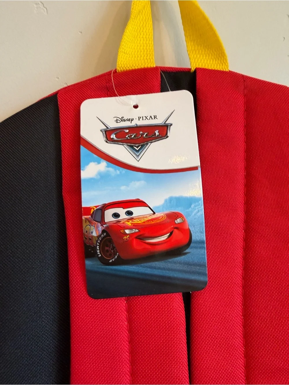 DISNEY Lightning McQueen Cars Backpack & Insulated Lunch Bag Set
